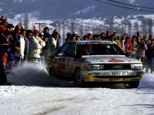 Audi 200 Quattro Group A Rally Car 1987 года 